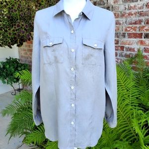 J. Jill love linen Button Down Shirt.